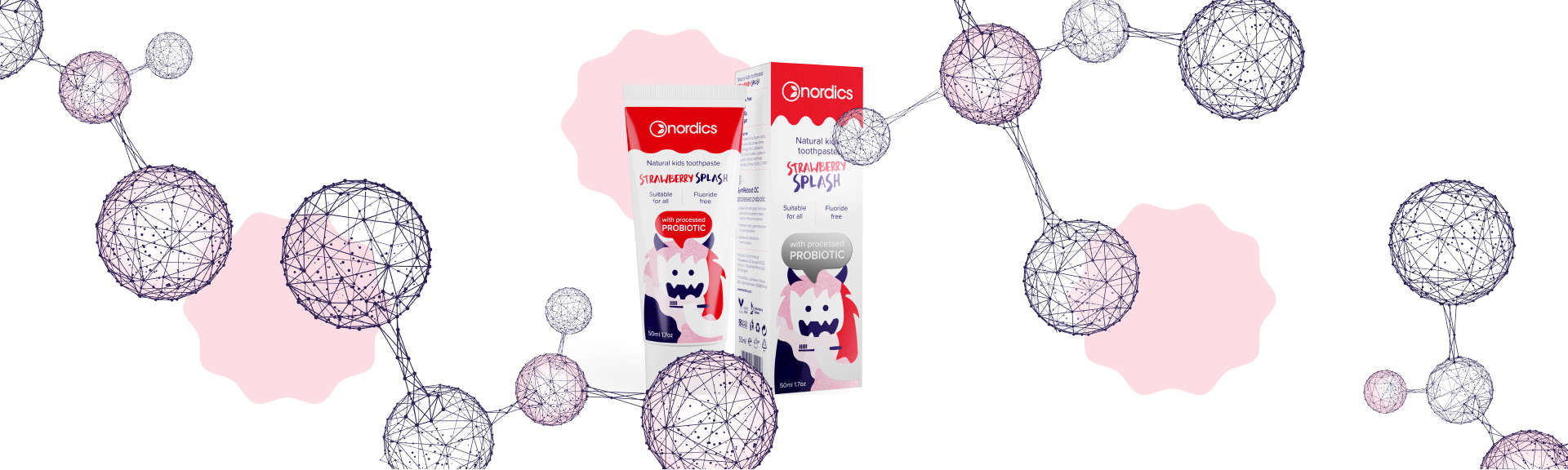 Nordics kids Probiotic toothpaste