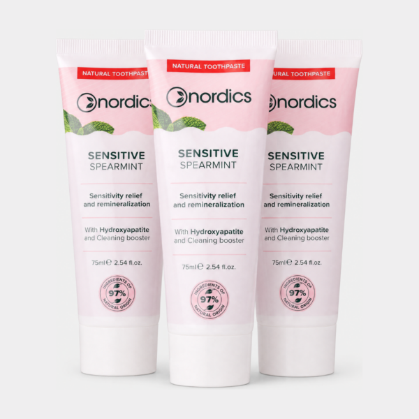 Реминерализираща паста Nordics Sensitive - Комплект 3 броя