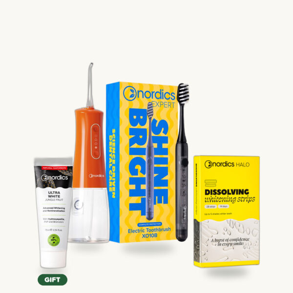 White Smile Promo Package + Gift - IA55O - Dissolvable Strips 14 Days